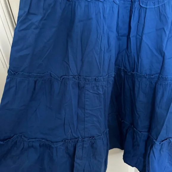 EUC Torrid Royal Blue Ruffle Strap Dress - Picture 5 of 8